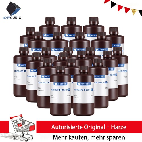 Anycubic resina uv - 5/10, kg