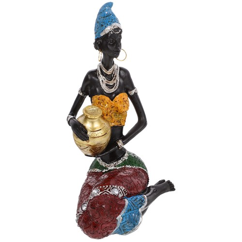 Statuine nere resina - statuine,