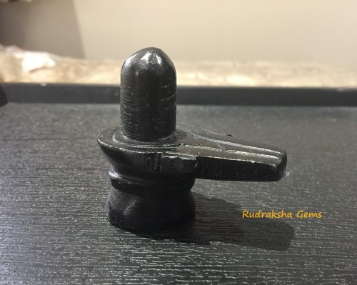 Shivling black resin - black,