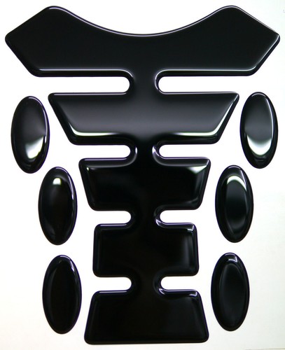 Serbatoio resina nero - 3d,