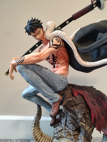 Statua trafalgar law resina - trafalgar,