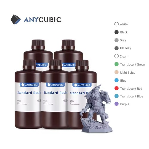 Anycubic resina uv - 5, kg