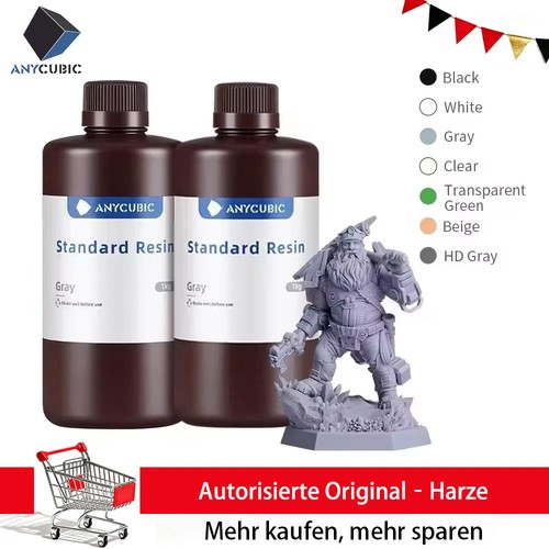 Anycubic resina uv - anycubic,