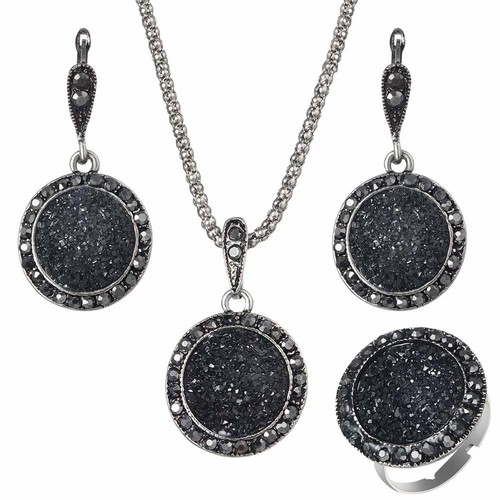 Set 4pcs resina - set, tonda